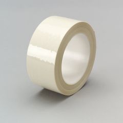 3M™ High Temperature Nylon Film Tape 855, White, 1/2 in x 72 yd, 3.6 mil, 72 rolls per case