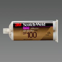 3M™ Scotch-Weld™ Epoxy Adhesive DP100 Plus, Clear, 48.5 mL Duo-Pak,
12/case