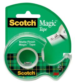 Scotch(R) Tape 122, 3/4 in x 650 in x na in (19 mm x 16,5 m)