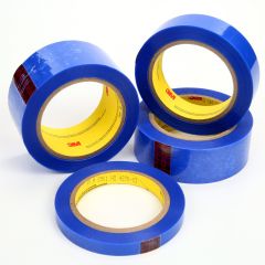 3M™ Polyester Tape 8901, Blue, 18 in x 72 yd, 0.9 mil, 1 Roll/Case