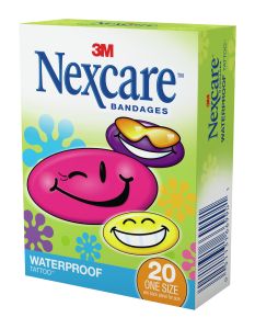 Nexcare™ Waterproof Bandages, Cool Collection 594-20
