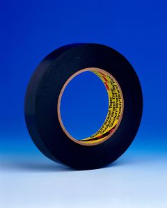 3M™ Vinyl Tape 472, Black, 1 1/2 in x 36 yd, 10.4 mil, 24 rolls per
case, 1 in Black Core