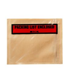 3M™ TOP PRINT PACKING LIST ENVELOPE PLE-T1, 4-1/2 IN X 5-1/2 IN, 100 PER BOX 10 BOXES PER CASE