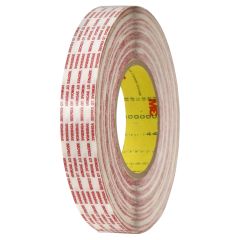3M™ Double Coated Tape Extended Liner 476XL, Translucent, 1 in x 60 yd,
6 mil, 36 rolls per case