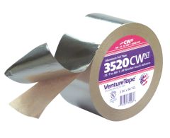 3M™ Venture Tape™ Aluminum Foil Tape 3520CW, Silver, 48 mm x 45.7 m, 3.7
mil, 24 rolls per case
