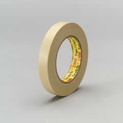 3M™ Masking Tape 2308, Tan, 48 mm x 55 m, 5.3 mil, 24 per case