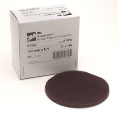 Scotch-Brite™ Scuffing Disc 07467, 6 in x NH A VFN, 10 per box 4 boxes
per case
