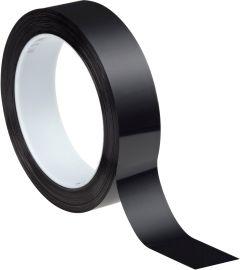 3M™ Polyester Film Tape 850, Black, 3/4 in x 72 yd, 1.9 mil, 48 rolls
per case