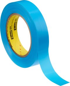Scotch® Strapping Tape 8898, Blue, 12 mm x 55 m, 4.6 mil, 72 rolls per
case