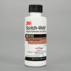 3M™ Scotch-Weld™ General Purpose Instant Adhesive Activator AC113, 2 fl oz Bottle
