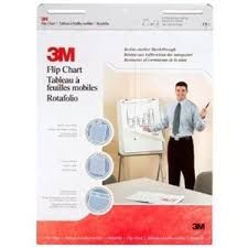 3M™ Flip Chart 570, 25 in x 30 in, 40 sheets/pad