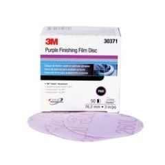 3M™ Hookit™ Purple Finishing Film Disc, 30371, 3 in, P600