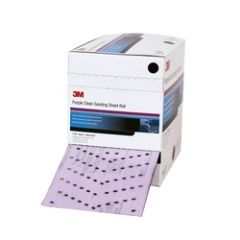 3M™ Hookit™ Purple Clean Sanding Roll 334U, 30725, 115MM x 12M, P600, 3
rolls per case
