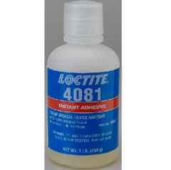 Loctite 4081 Prism Low Odor / Low Bloom Instant Adhesive, 18689