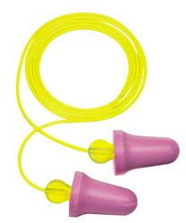 3M™ No-Touch™ Push-to-Fit Earplugs P2001, Corded, 400 Pair/Case