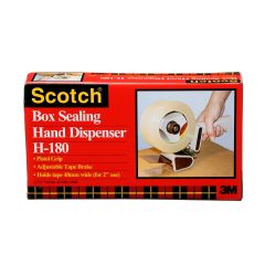 Scotch® Box Sealing Tape Dispenser H180, 2 in, 40 per case