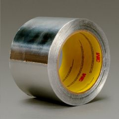 3M™ Heavy Duty Aluminum Foil Tape 438, Silver, 1 in x 60 yd, 7.2 mil, 48
rolls per case