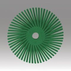 Scotch-Brite™ Radial Bristle Disc, 3 in x 3/8 in 50, 40 per case