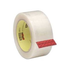Scotch® Box Sealing Tape 371, Clear, 48 mm x 2000 m, 3 per case