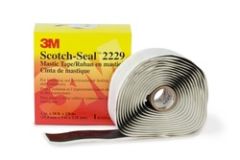 3M™ Scotch-Seal™ Mastic Tape Compound 2229, 2-1/2 in x 3-3/4 in, Black,
10 pads/carton, 40 pads/Case