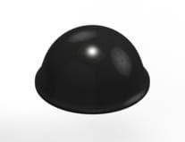 3M™ Bumpon™ Protective Products SJ5017 Black, 1000/Case