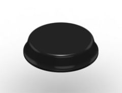 3M™ Bumpon™ Protective Products SJ5744 Black, 2600/Case