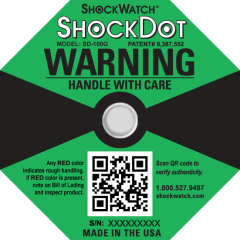 Shockdot Label 100G (Green)