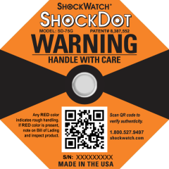 Shockdot Label 75G (Orange)