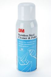 3M™ Stainless Steel Cleaner & Polish 59158CC, 10 Oz Aerosol, 3 Pack, 4 Packs/Case