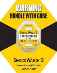 ShockWatch 2 - 25G  -Serialized, includes framing label