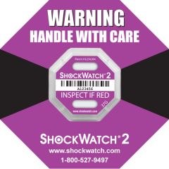 ShockWatch 2 - 37G  -Serialized, includes framing label