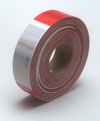 Diamond Grade(TM) Conspicuity Marking Roll 983-32 (PN67533) Red/White
