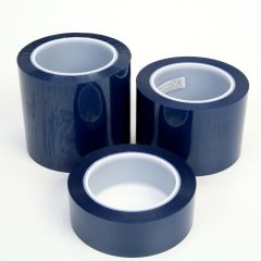 3M™ Polyester Tape 8991, Blue, 2 in x 72 yd, 2.4 mil, 24 rolls per case