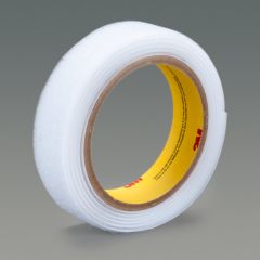 3M™ Loop Fastener SJ3533N, White, 1 in x 50 yd, 3 per case