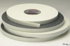 3M™ Venture Tape™ Double Sided Polyethylene Foam Glazing Tape VG708,
White, 3/8 in x 85 ft, 125 mil, 53 rolls per case