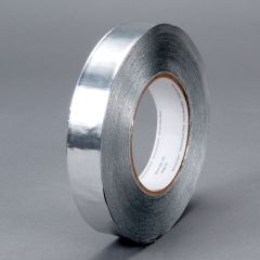 3M™ Heavy Duty Aluminum Foil Tape 438, Silver, 4 in x 60 yd, 7.2 mil, 2
rolls per case
