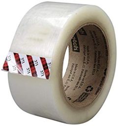 Scotch(R) Recycled Corrugate Box Sealing Tape 3071CP White