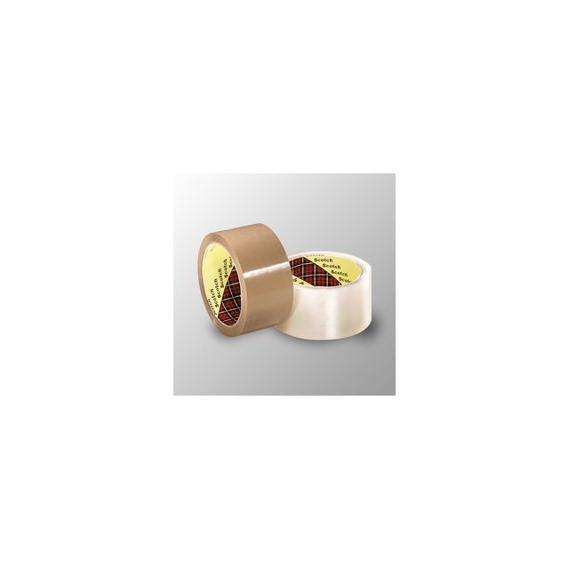 Scotch® Box Sealing Tape 371, Tan, 48 mm x 50 m, 36 per case
