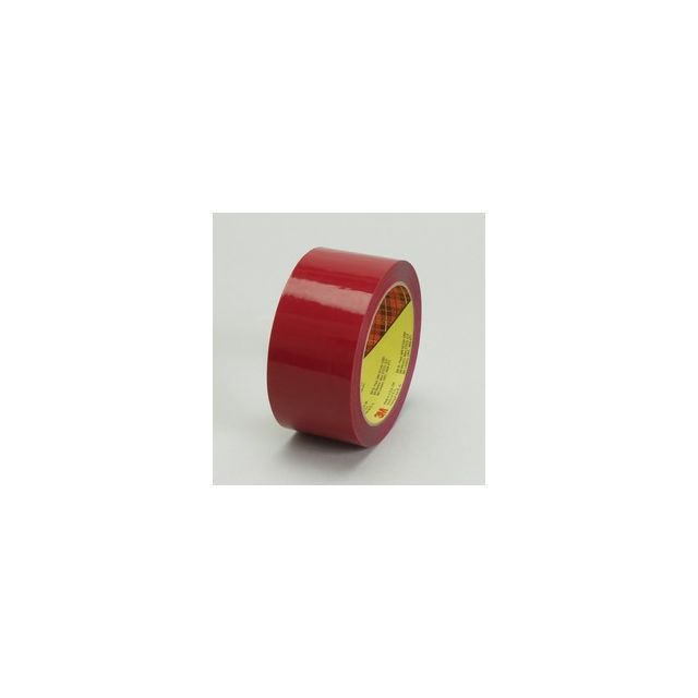 Scotch® Box Sealing Tape 371, Red, 48 mm x 100 m, 36 per case