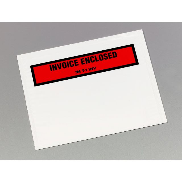 3M™ TOP PRINT PACKING LIST ENVELOPE PLE-T1 PL, 4-1/2 IN X 5-1/2 IN, 1000 PER CASE