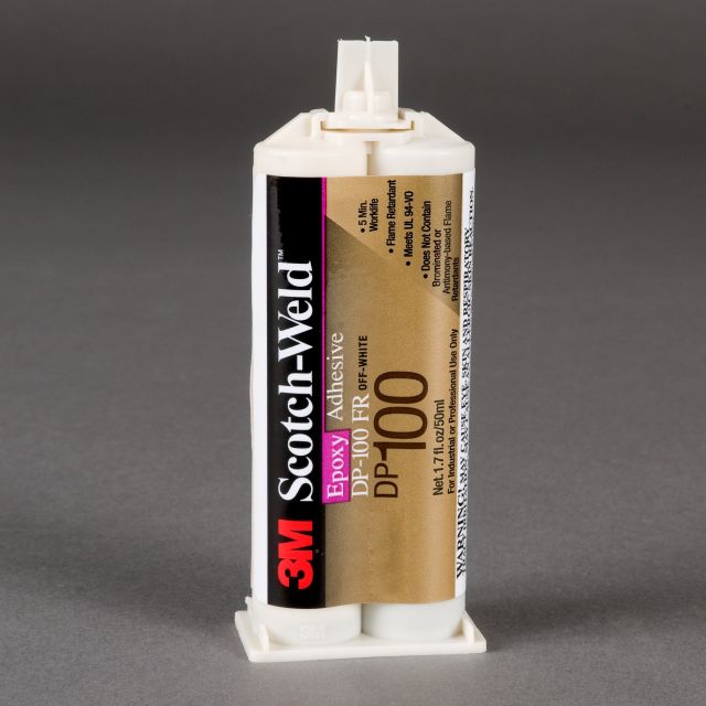 3M™ Scotch-Weld™ Epoxy Adhesive DP100, Clear, 400 mL Duo-Pak, 6/case