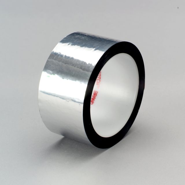 3M™ Polyester Film Tape 850, White, 1/2 in x 72 yd, 1.9 mil, 72 rolls
per case