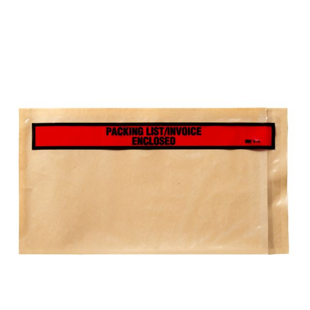 3M™ Top Print Packing List Envelope PLE-T4, 5-1/2 in x 10 in, 1000 per
case