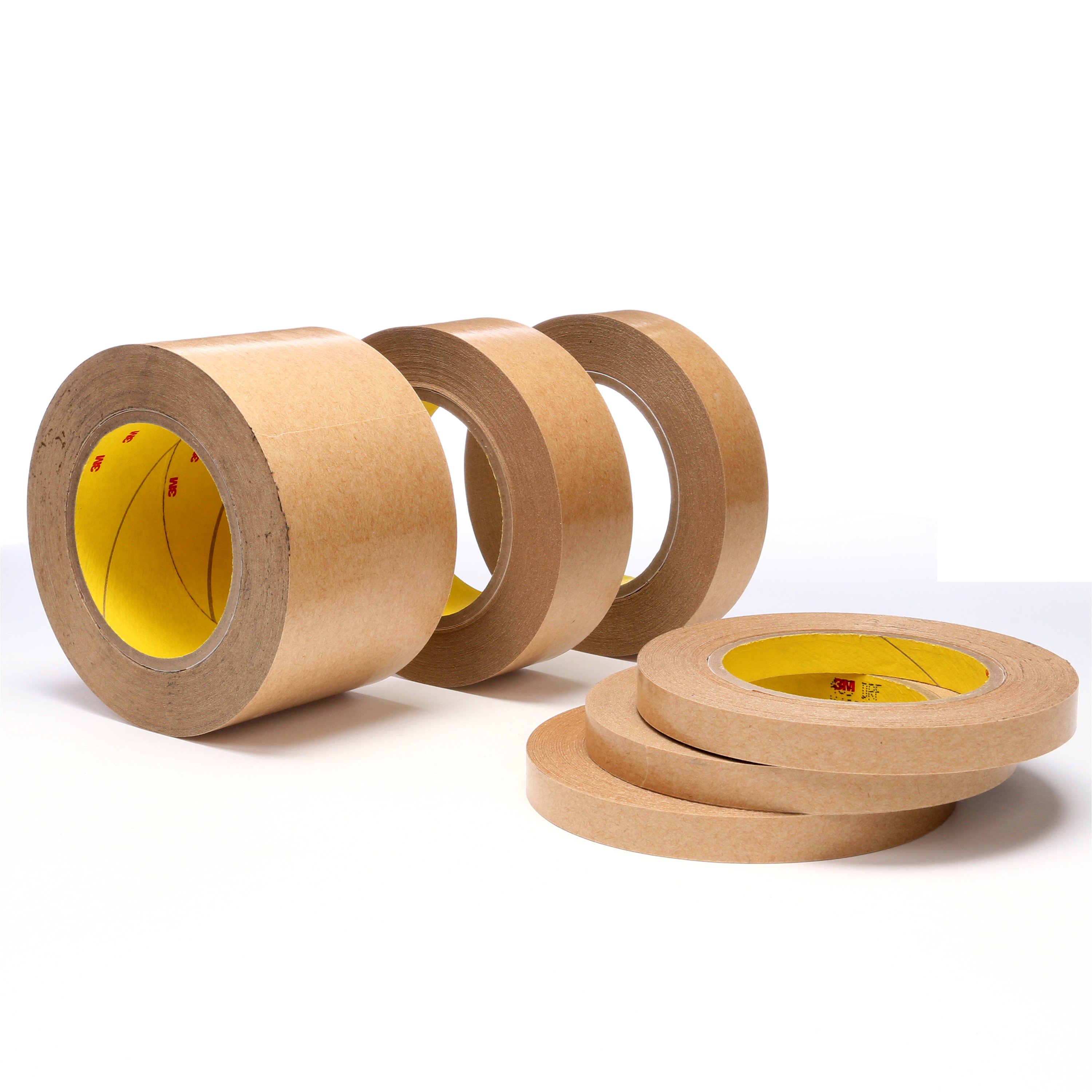 6 ROLLS 3M 465 Adhesive Transfer Tape 3 in x 60 yd  2 mil 